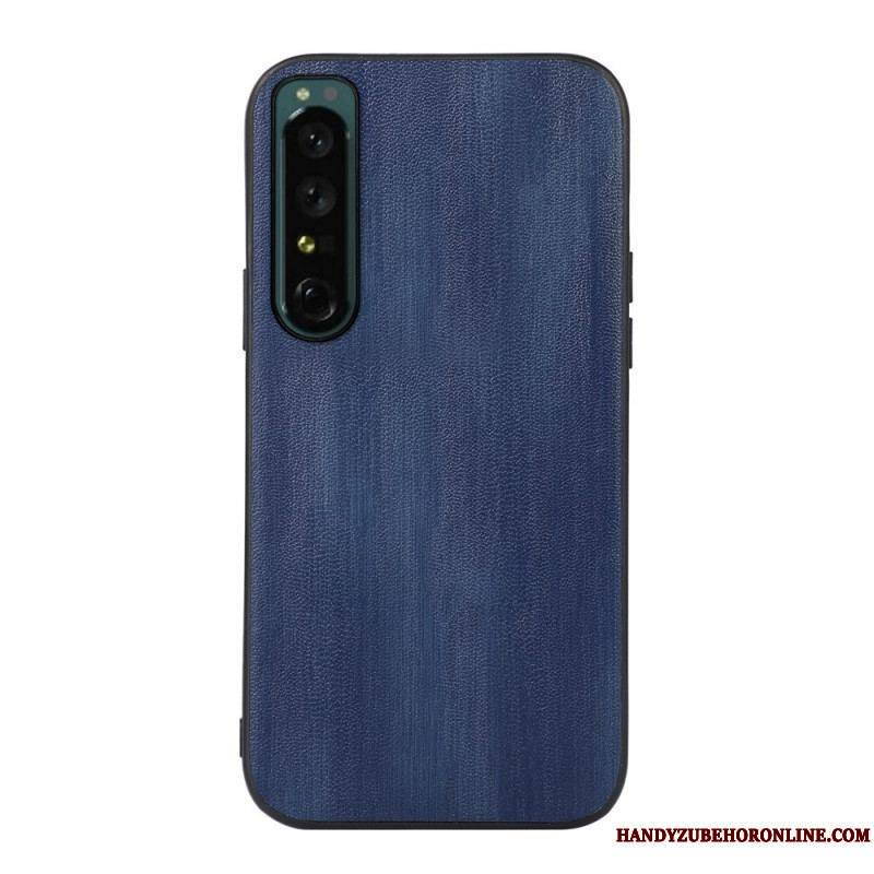 Coque Sony Xperia 1 IV Simili Cuir