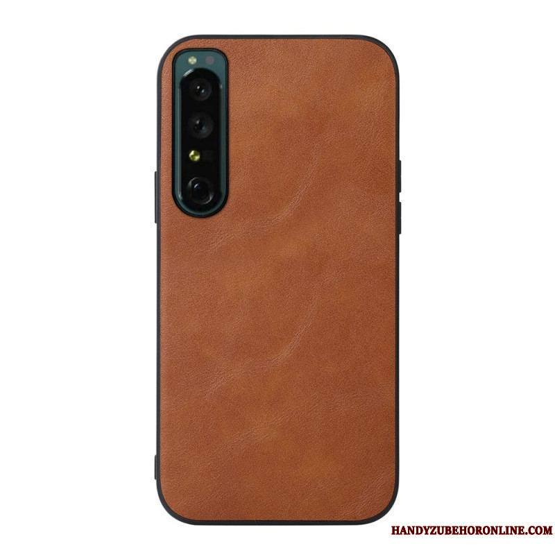 Coque Sony Xperia 1 IV Style Cuir