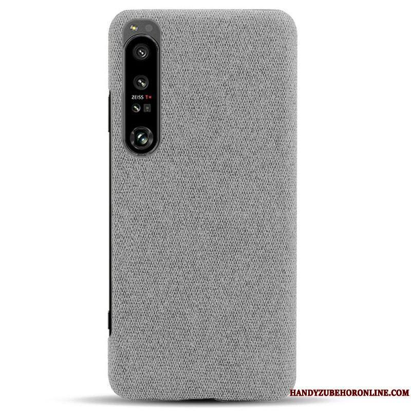 Coque Sony Xperia 1 IV Tissu