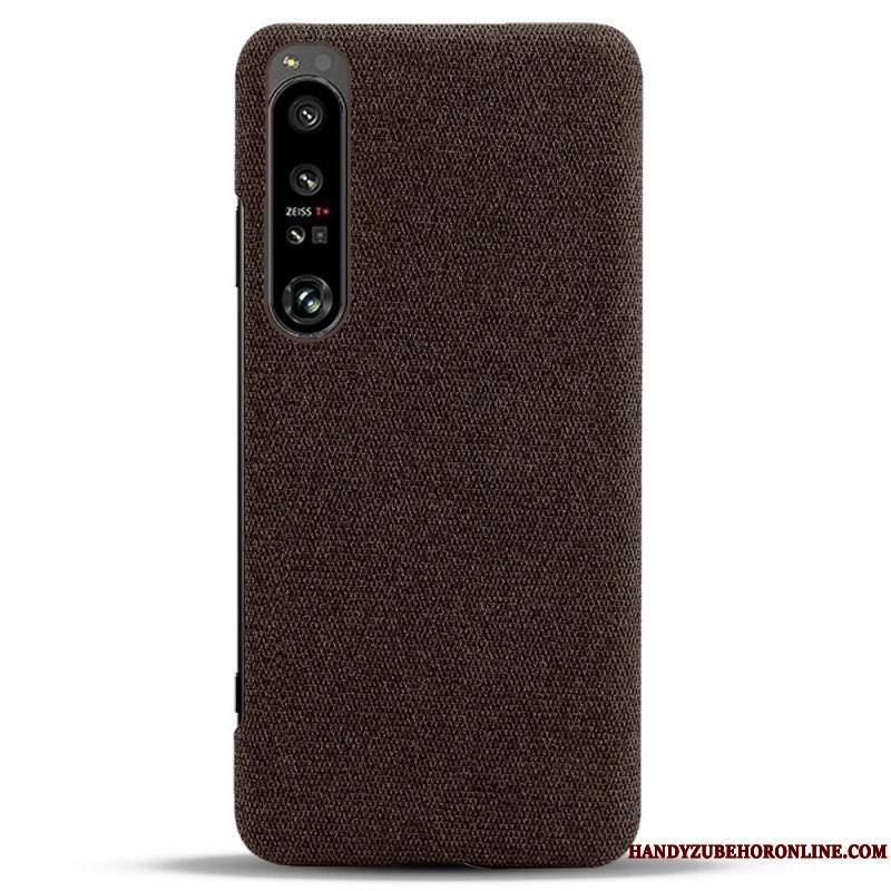 Coque Sony Xperia 1 IV Tissu