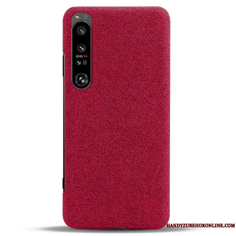 Coque Sony Xperia 1 IV Tissu