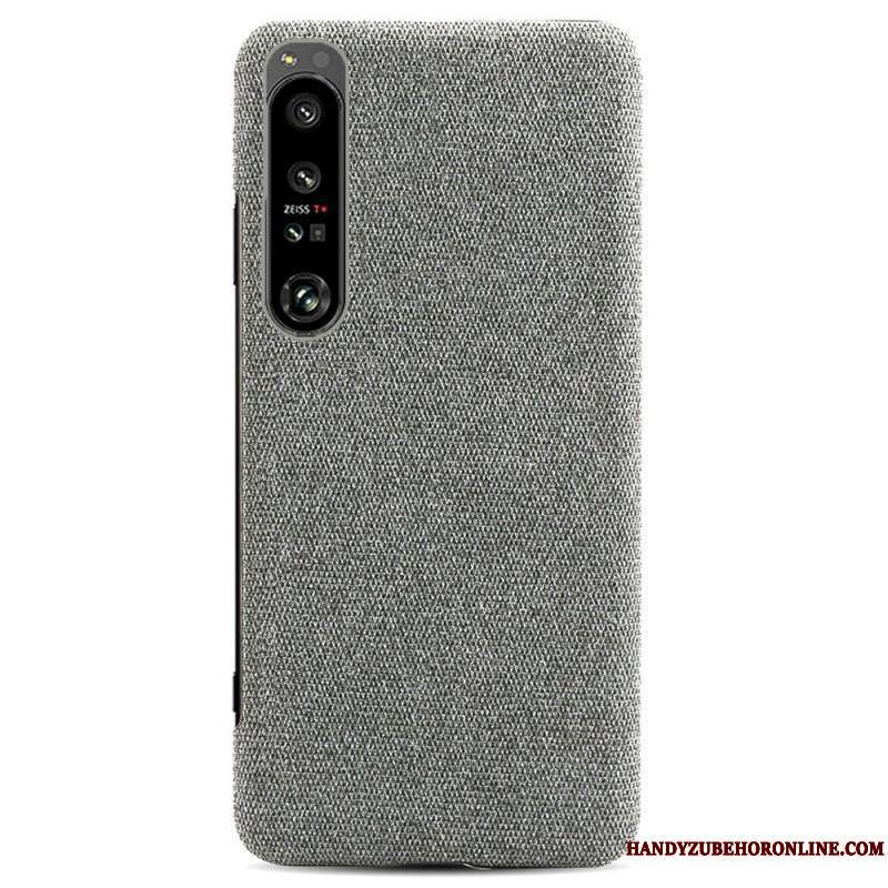 Coque Sony Xperia 1 IV Tissu