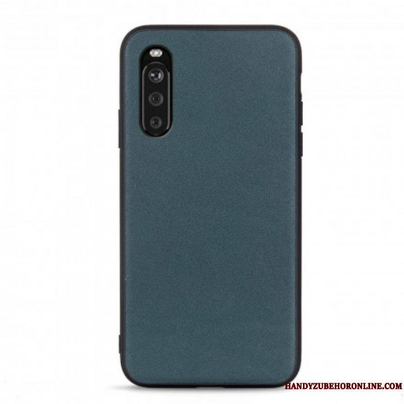 Coque Sony Xperia 10 III Véritable Cuir Business