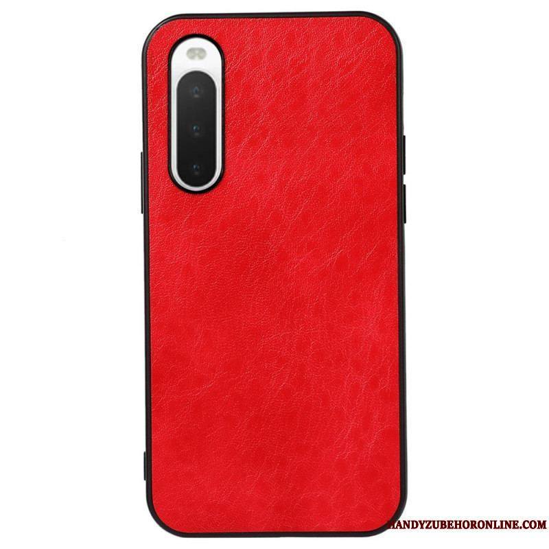 Coque Sony Xperia 10 IV Effet Cuir