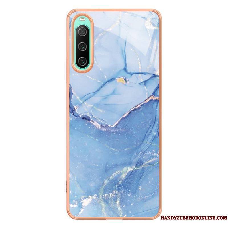 Coque Sony Xperia 10 IV Marbre