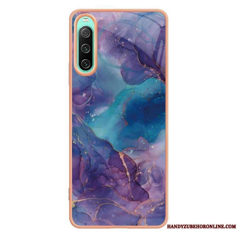 Coque Sony Xperia 10 IV Marbre