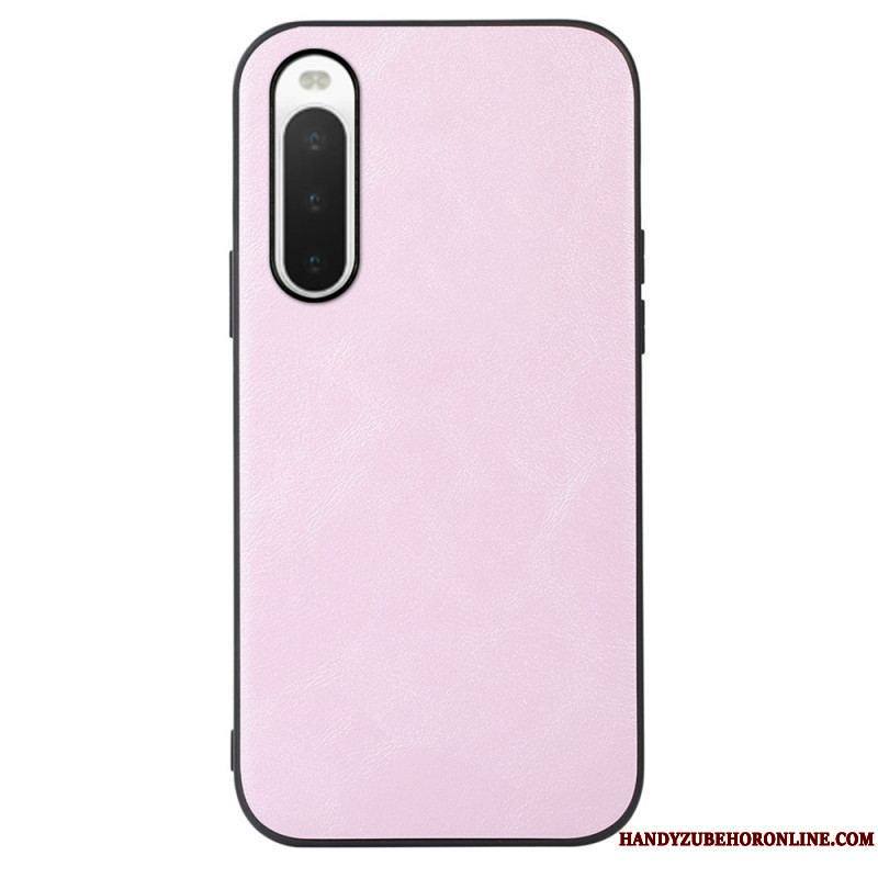 Coque Sony Xperia 10 IV Style Cuir Classy