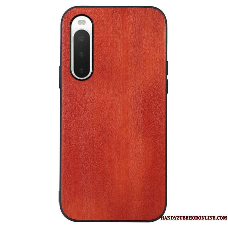 Coque Sony Xperia 10 IV Texture Cuir