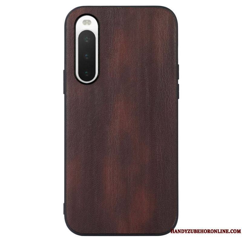 Coque Sony Xperia 10 IV Texture Cuir