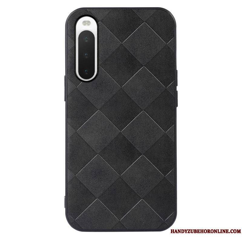 Coque Sony Xperia 10 IV Texture Tissée