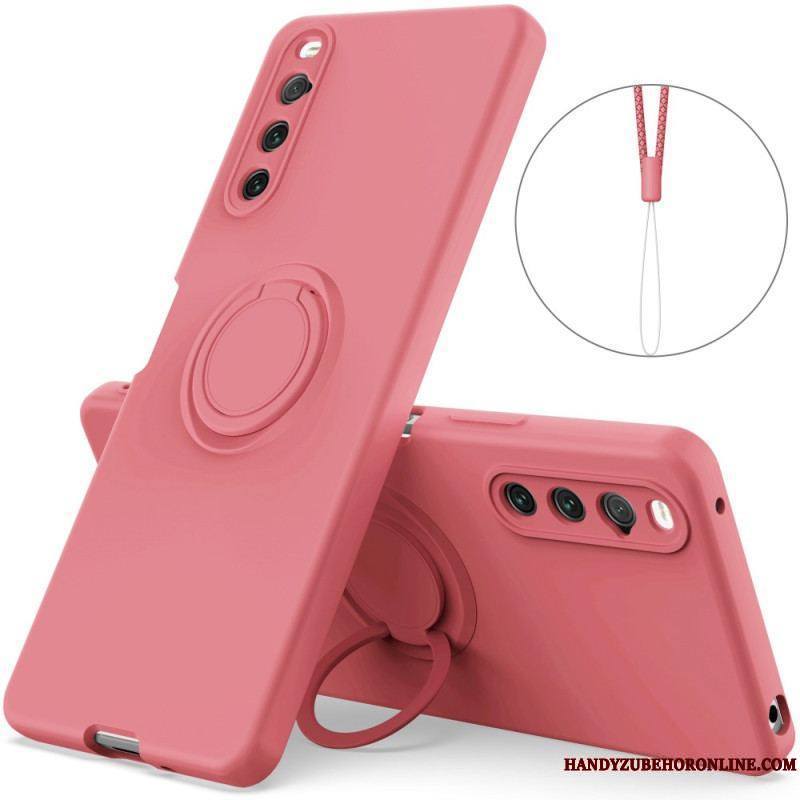 Coque Sony Xperia 10 IV Unie Anneau-Support