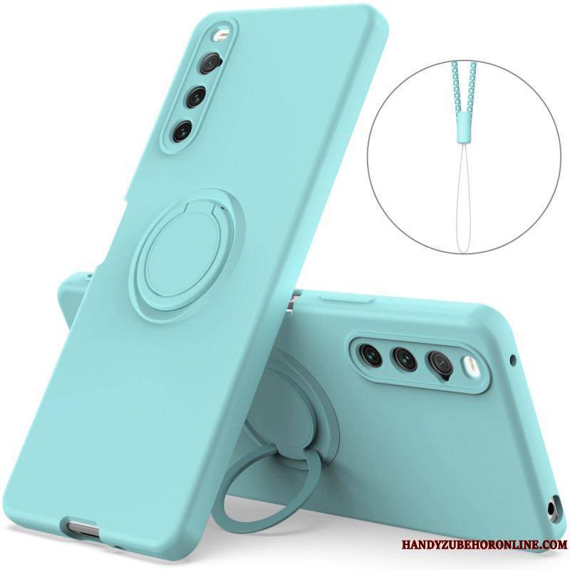 Coque Sony Xperia 10 IV Unie Anneau-Support