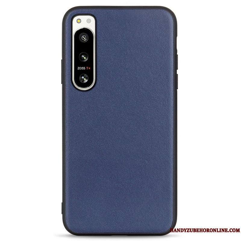 Coque Sony Xperia 5 IV Cuir