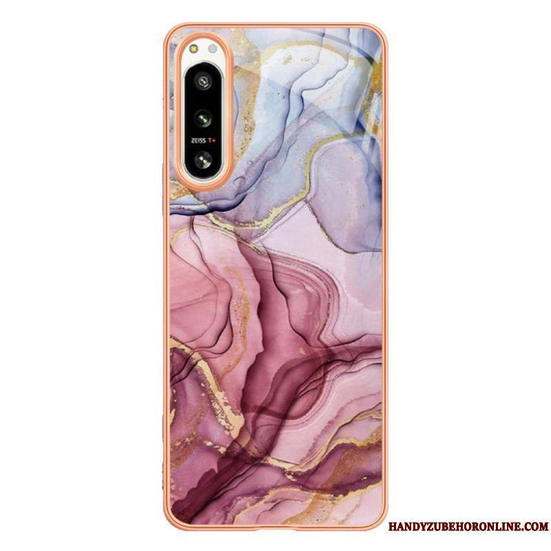 Coque Sony Xperia 5 IV Marbre