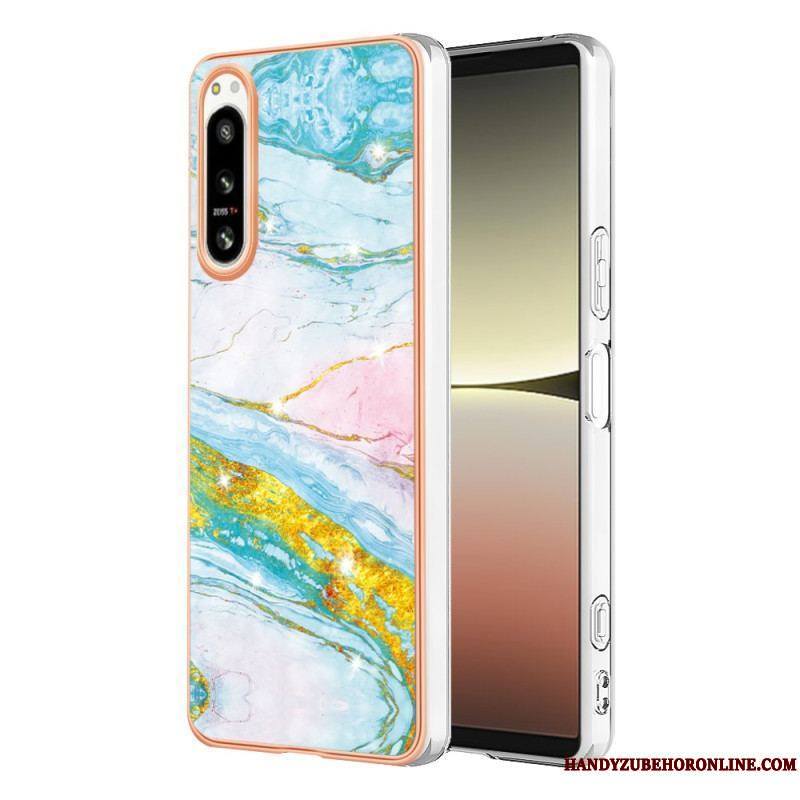 Coque Sony Xperia 5 IV Marbre Coloré