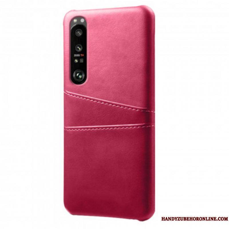 Coque Sony Xperia1 III Porte Cartes KSQ