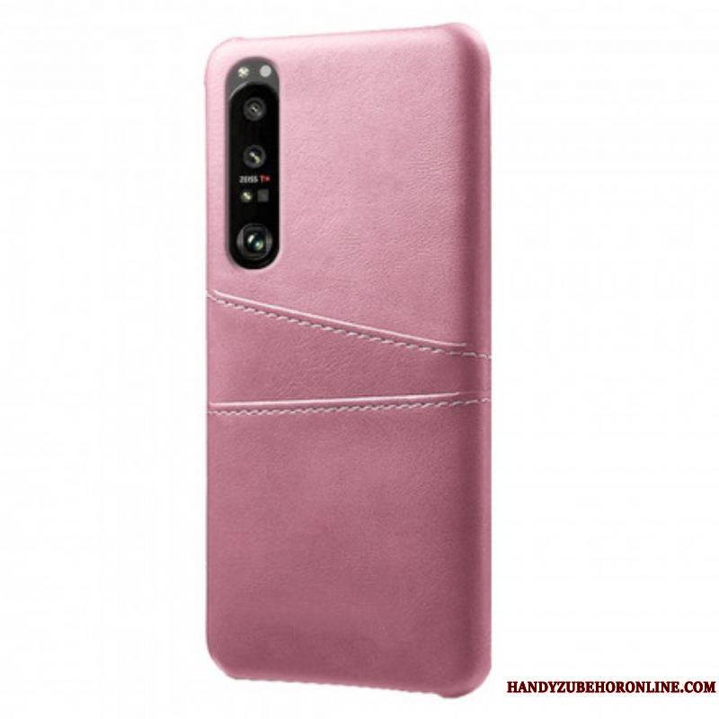 Coque Sony Xperia1 III Porte Cartes KSQ