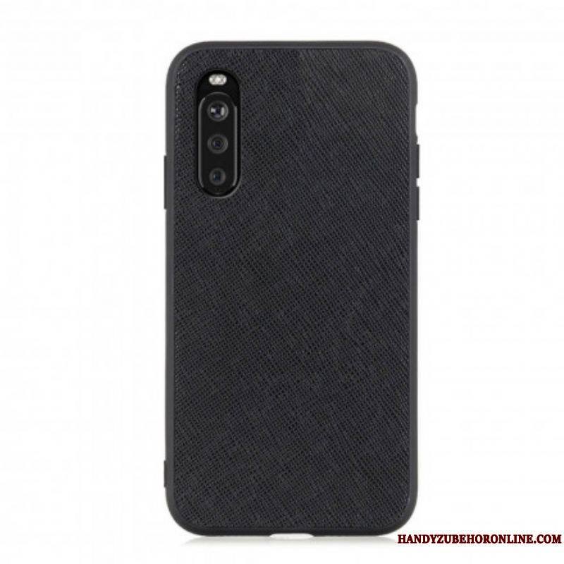 Coque Sony xperia 10 III Mini Véritable Cuir Texturé