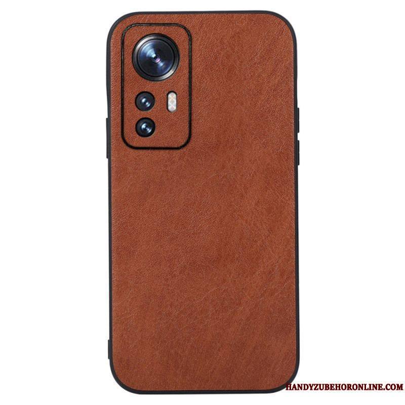 Coque Xiaomi 12 / 12X Effet Cuir Élégance