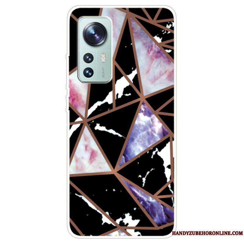 Coque  Xiaomi 12 / 12X  Marbre Géométrique Décliné