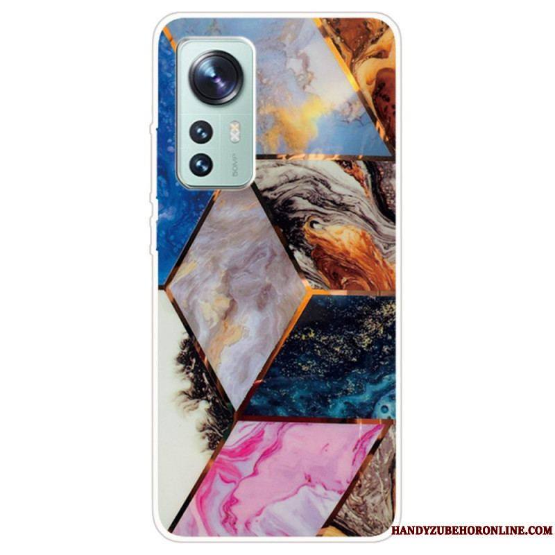 Coque  Xiaomi 12 / 12X  Marbre Géométrique Variable