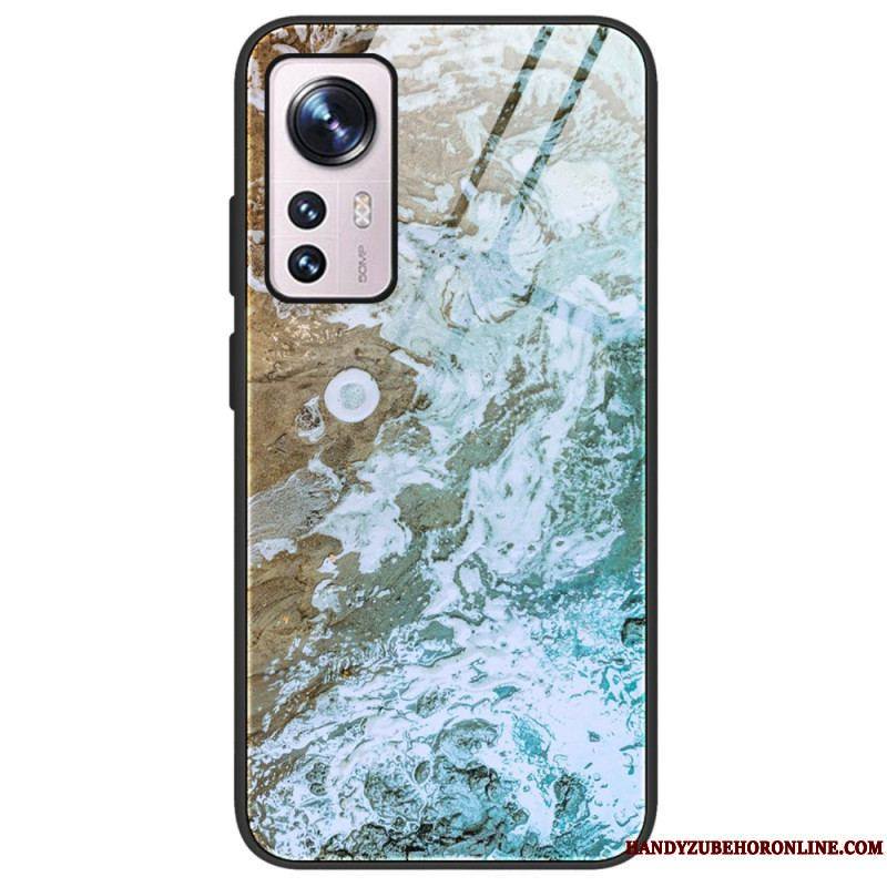 Coque Xiaomi 12 / 12X Verre Trempé Marble Colors