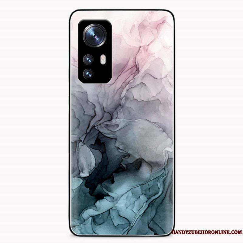 Coque  Xiaomi 12 / 12X  Verre Trempé Marbre Aquarelle