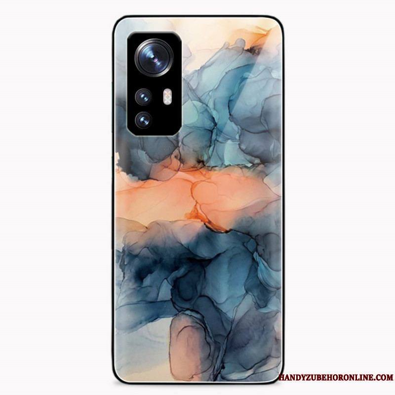 Coque  Xiaomi 12 / 12X  Verre Trempé Marbre Aquarelle