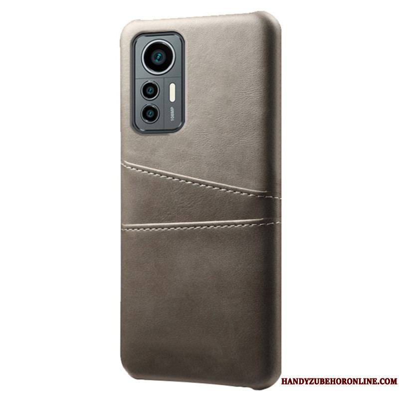 Coque Xiaomi 12 Lite Effet Cuir Porte-Cartes