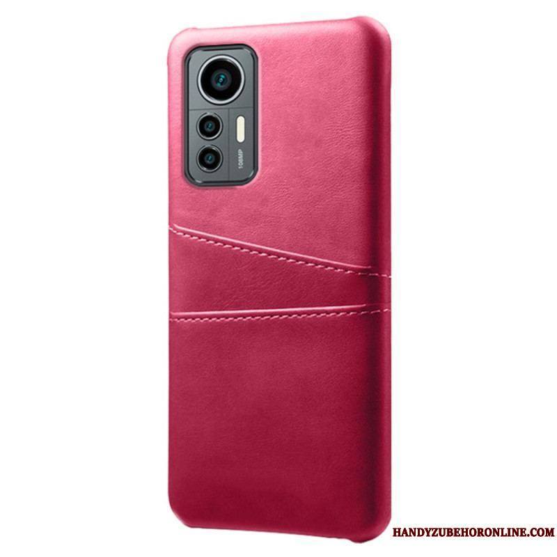 Coque Xiaomi 12 Lite Effet Cuir Porte-Cartes