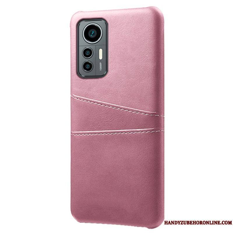 Coque Xiaomi 12 Lite Effet Cuir Porte-Cartes