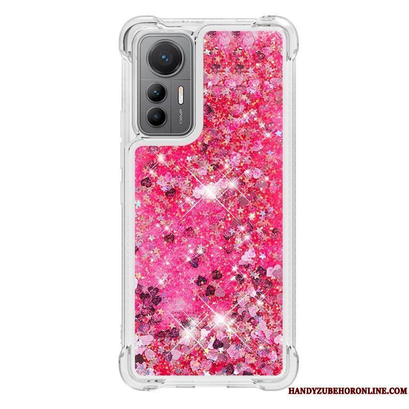 Coque Xiaomi 12 Lite Paillettes Colorées