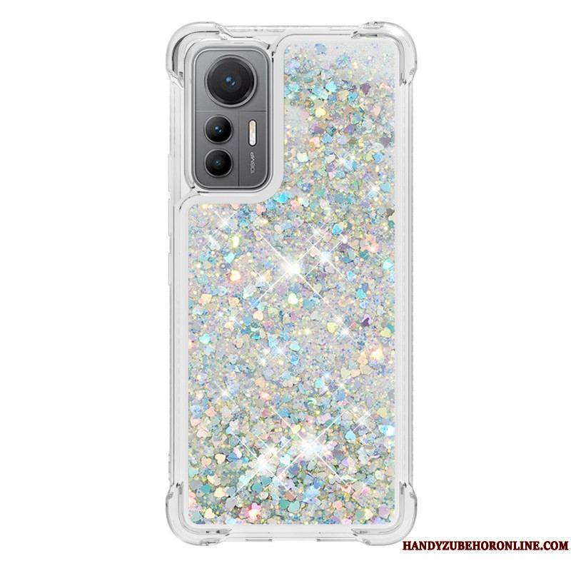 Coque Xiaomi 12 Lite Paillettes Colorées