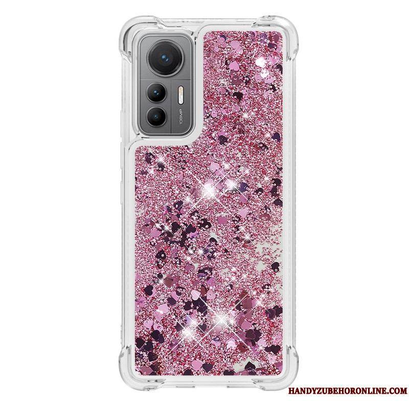 Coque Xiaomi 12 Lite Paillettes Colorées