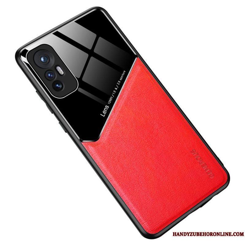 Coque Xiaomi 12 Pro Effet Cuir Magnétique