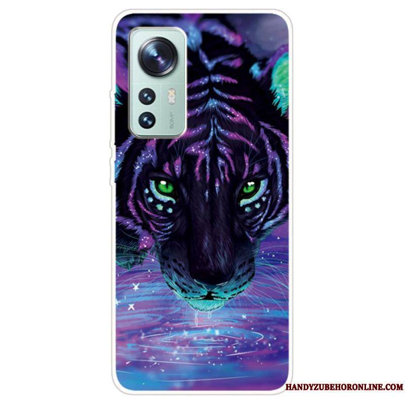 Coque Xiaomi 12 Pro Silicone Félin