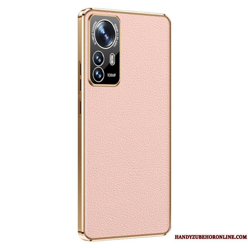 Coque Xiaomi 12 Pro Véritable Cuir