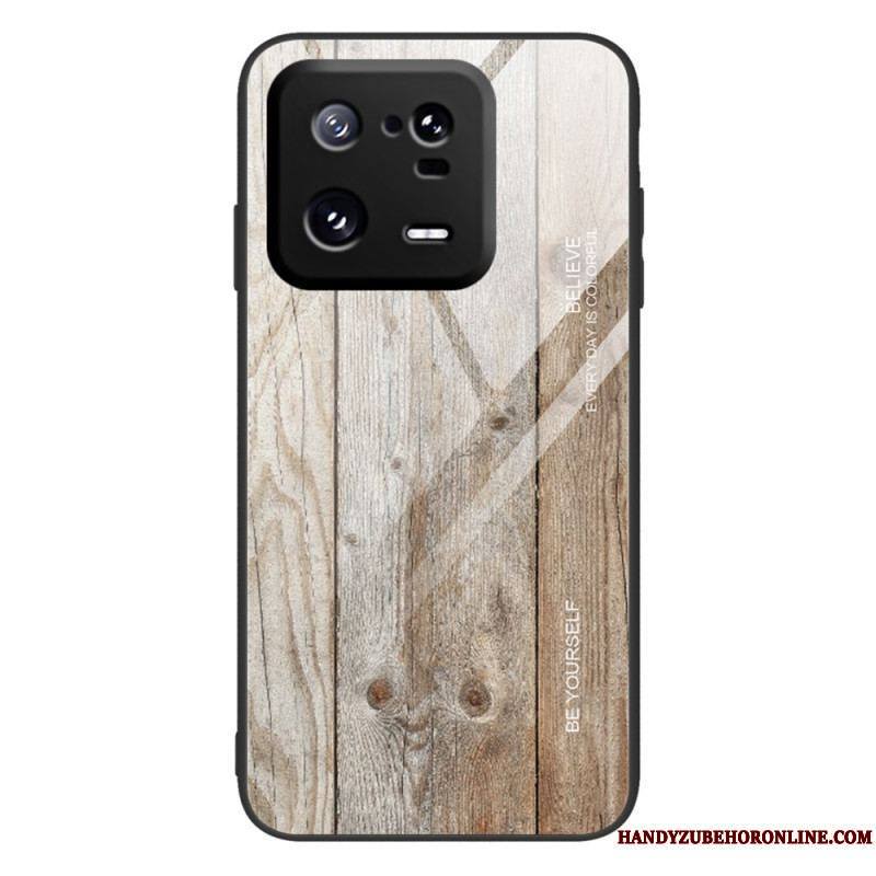 Coque Xiaomi 13 Pro Verre Trempé Design Bois