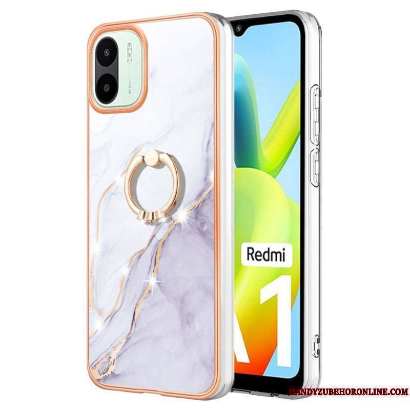 Coque Xiaomi Redmi A1 Marbre avec Anneau-Support