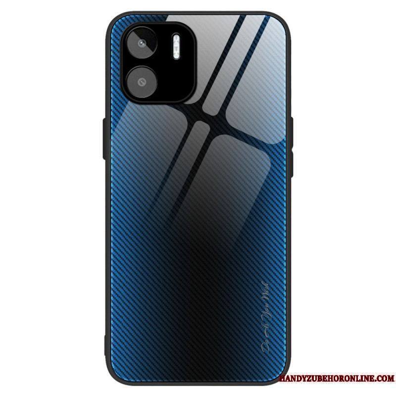 Coque Xiaomi Redmi A1 Verre Trempé Fibre Carbone Classique