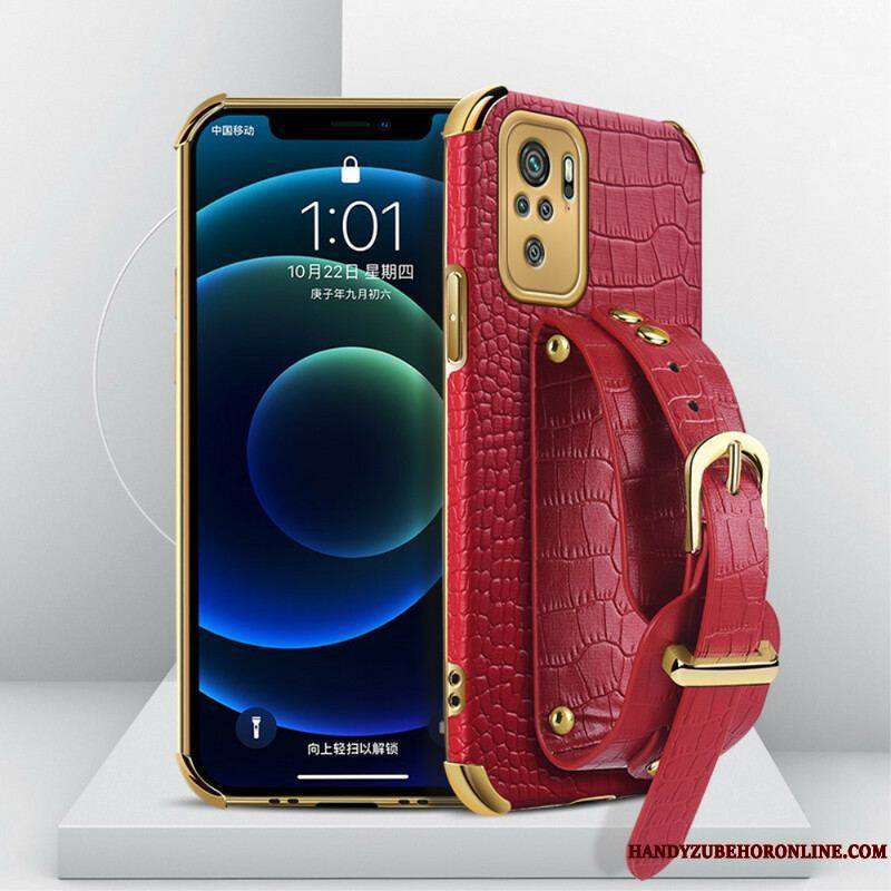 Coque Xiaomi Redmi Note 10/10S/Poco M5s Croco Bracelet