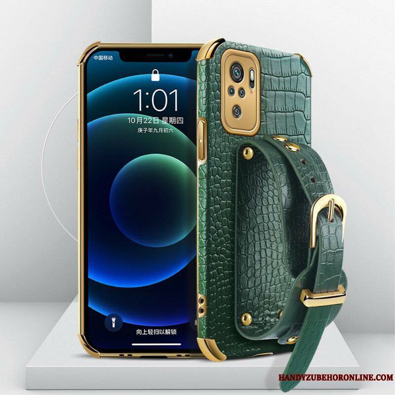 Coque Xiaomi Redmi Note 10/10S/Poco M5s Croco Bracelet