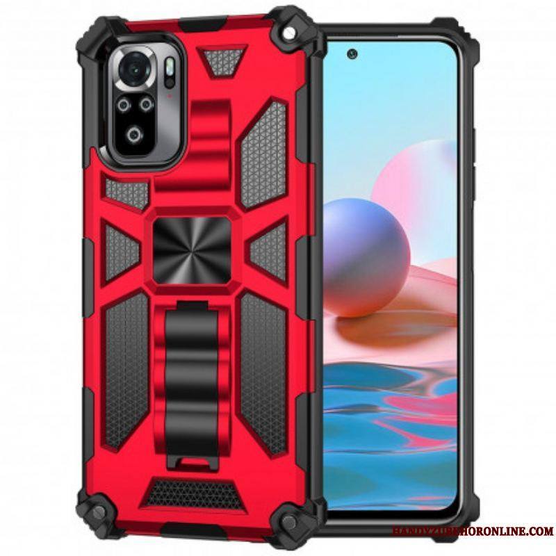 Coque Xiaomi Redmi Note 10/10S/Poco M5s Détachable avec Support Amovible