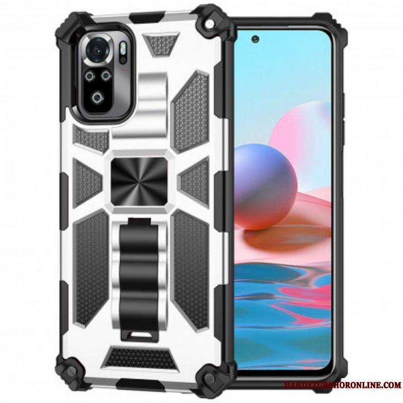 Coque Xiaomi Redmi Note 10/10S/Poco M5s Détachable avec Support Amovible