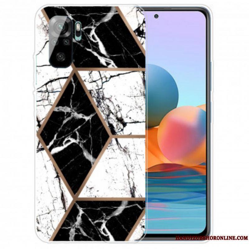 Coque Xiaomi Redmi Note 10/10S/Poco M5s Motif Marbre