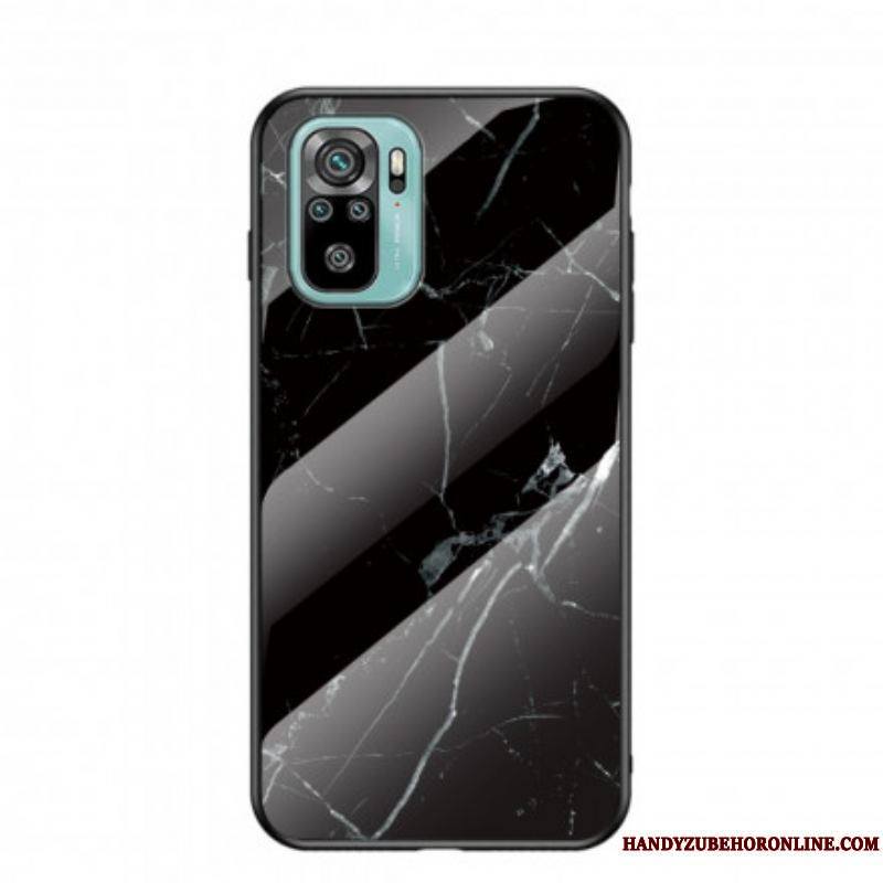 Coque Xiaomi Redmi Note 10/10S/Poco M5s Verre Trempé Marble Colors