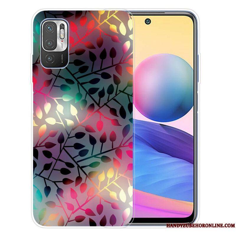 Coque Xiaomi Redmi Note 10 5G / Poco M3 Pro 5G Feuilles