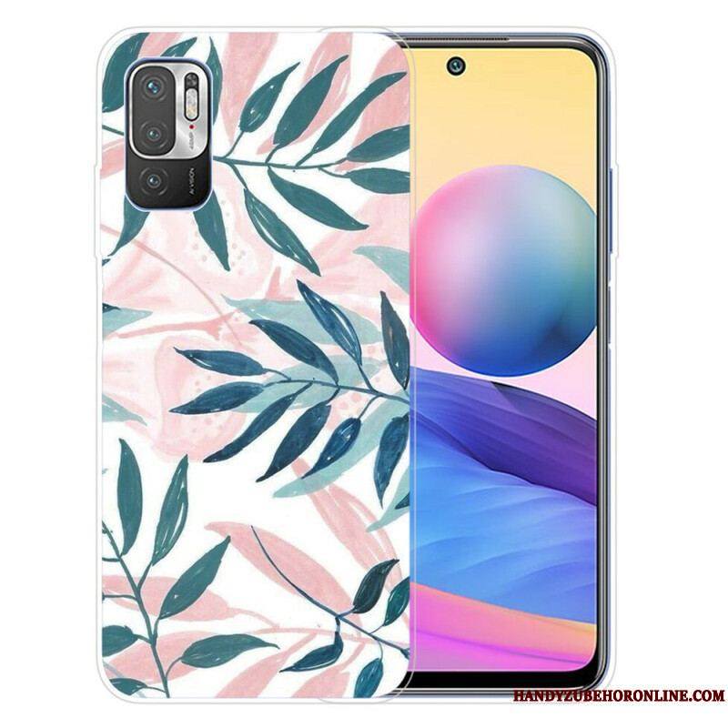 Coque Xiaomi Redmi Note 10 5G / Poco M3 Pro 5G Feuilles