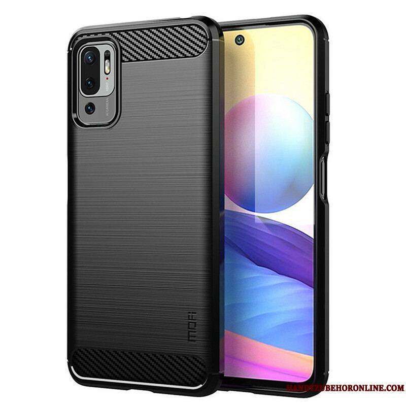 Coque Xiaomi Redmi Note 10 5G / Poco M3 Pro 5G Fibre Carbone Brossée MOFI