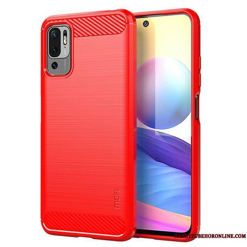 Coque Xiaomi Redmi Note 10 5G / Poco M3 Pro 5G Fibre Carbone Brossée MOFI